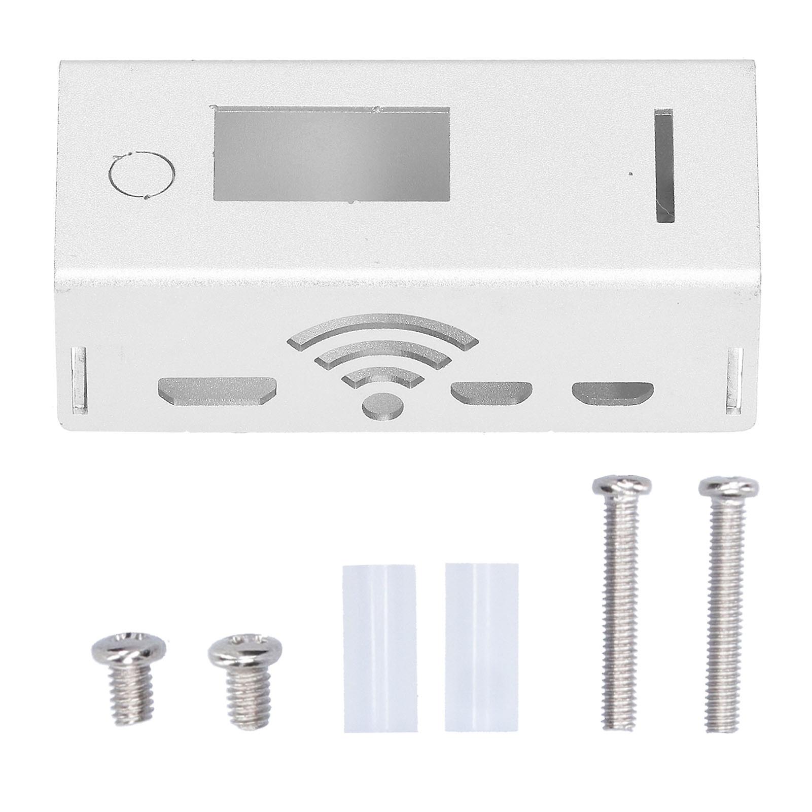 Coque de protection en alliage d'aluminium pour Raspberry Pi W, argent