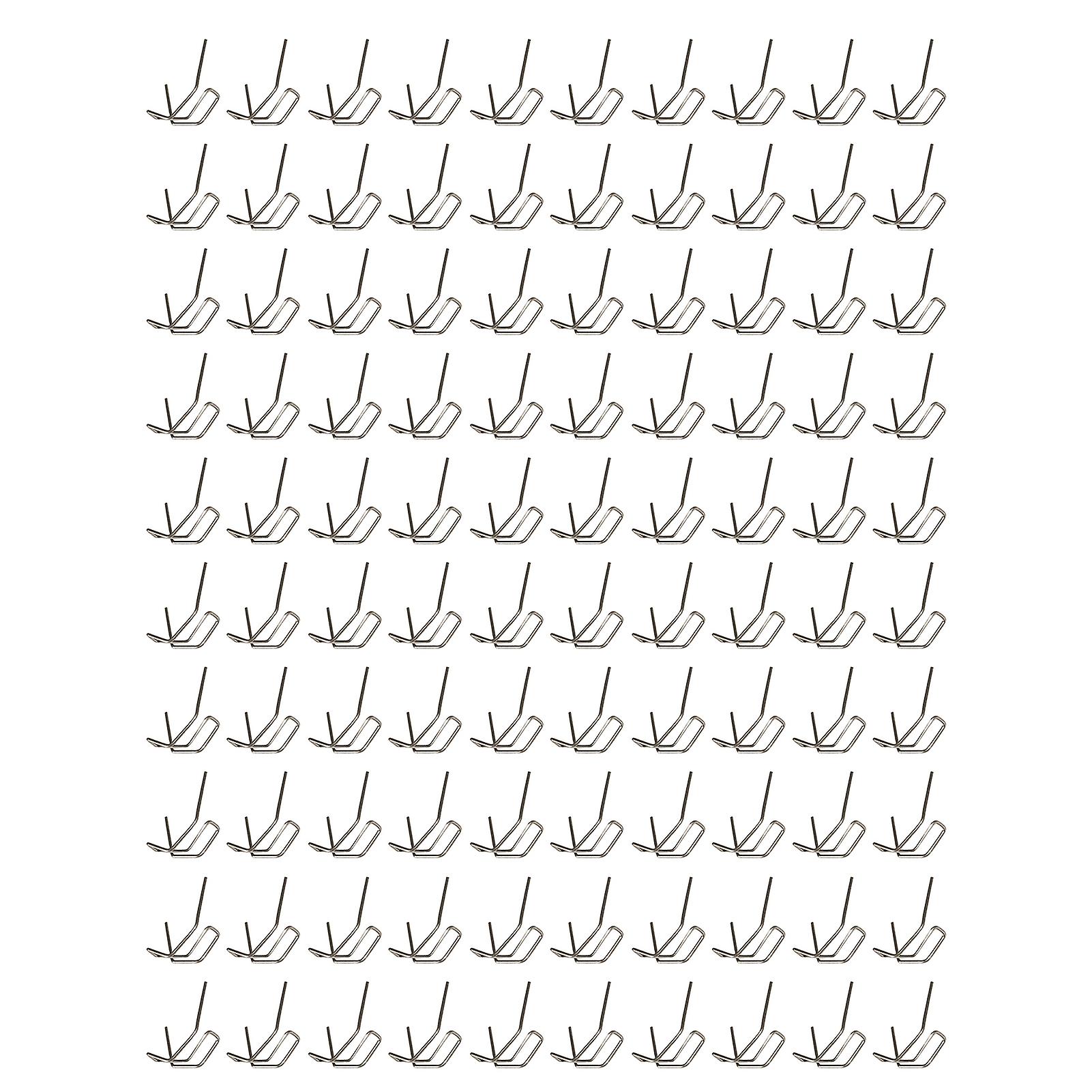 Universal 100 Pcs/set Precut 0.6mm-0.8mm Hot Wave Flat Staples