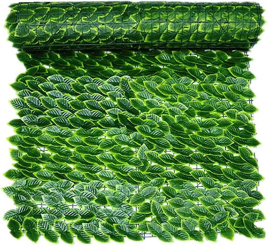 Artificial Ivy Hedge Plant Fence, Privacy Artificial Wall Fence for Multiple Uses Noise Reduction (C