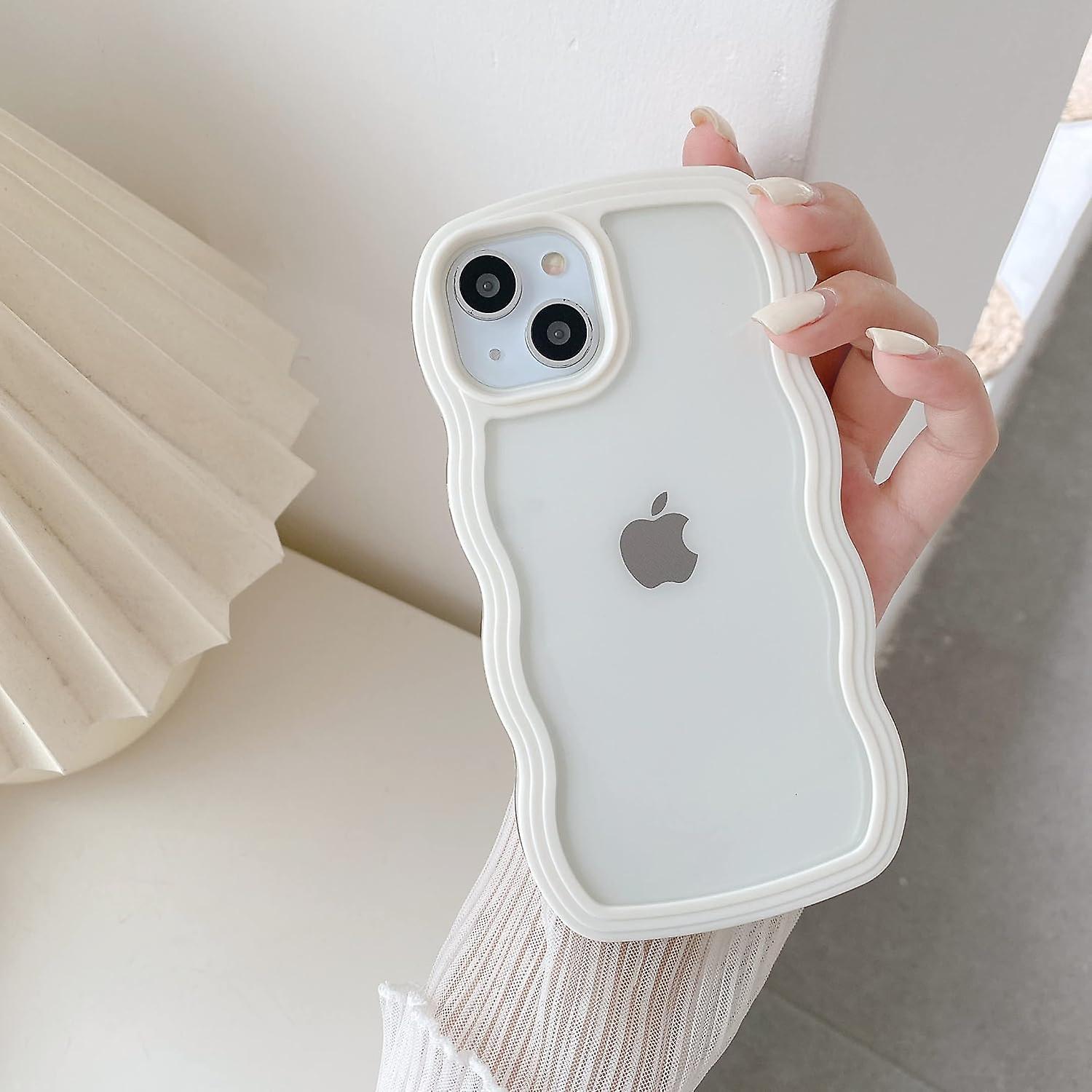 Compatible with iPhone 13 case/iPhone 14 case, available in white