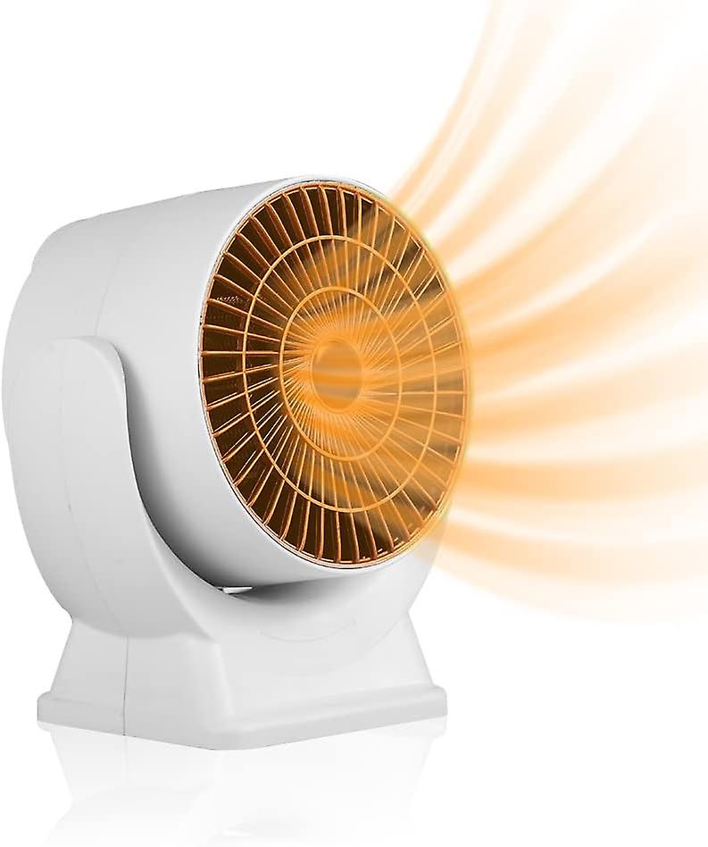 Energy Saving Fan Heater with 3S Fast Heating, Small Space Heater with Thermostat Office