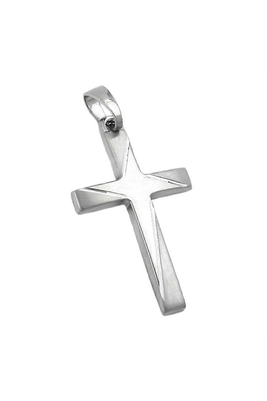 Pendant Crucifix 14k White Gold - Gl430631