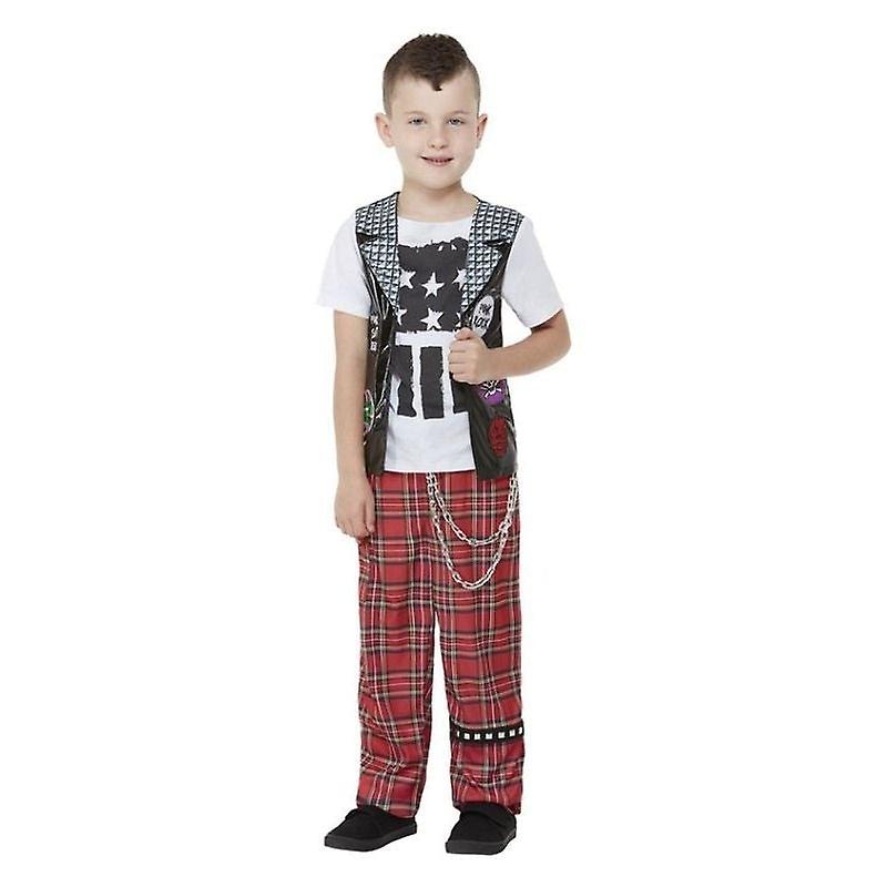 Punk Rocker Costume Red 71074l