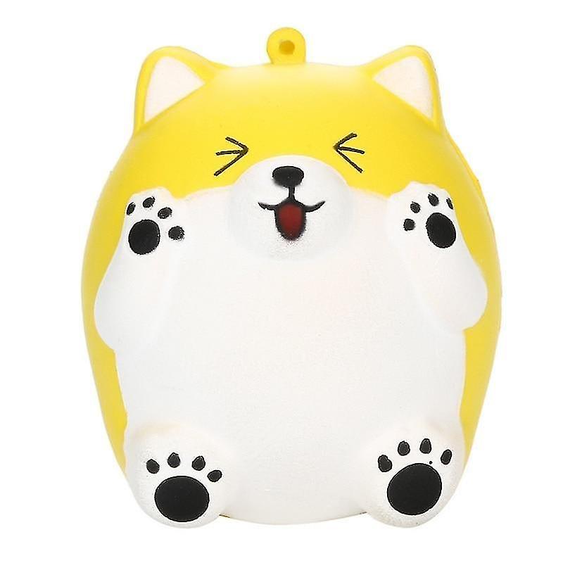 10X8x7 CM 200006153 Kawaii Smile Bear Squeeze Slow Rising Cream Scented Stress Reliever For Child