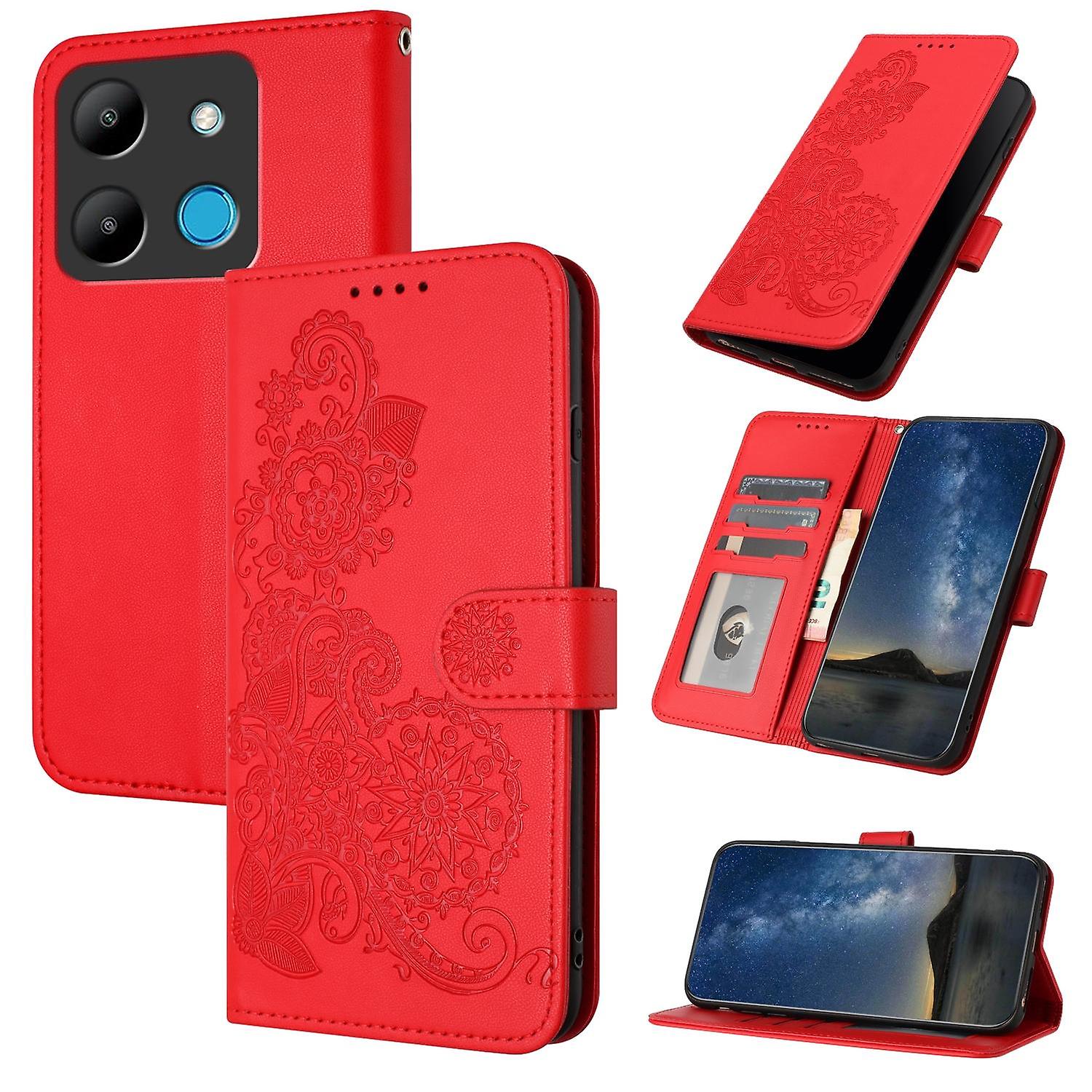 Datura Embossed  Case For Infinix Smart 7