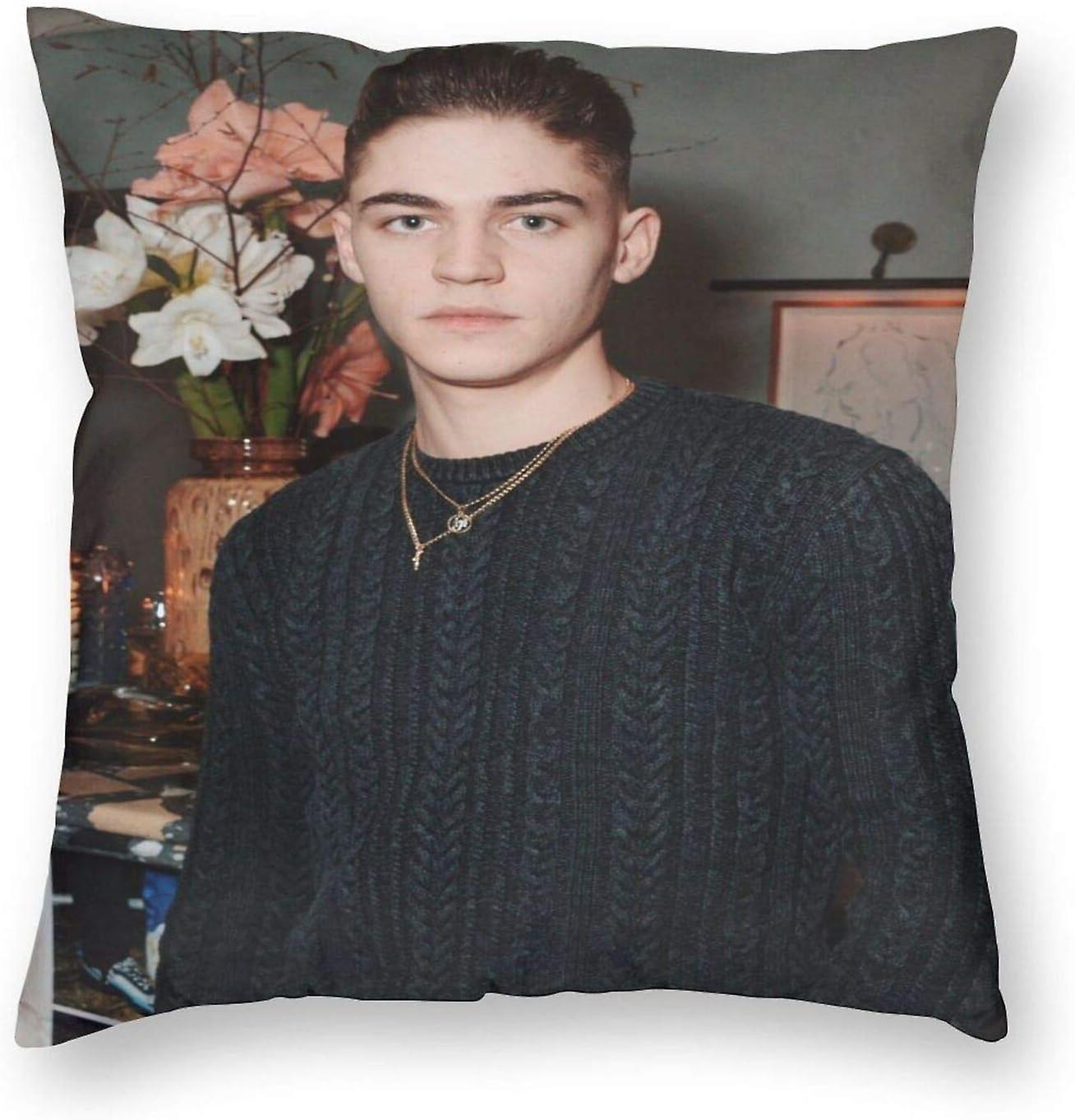 ヒーローファインズティフィン枕カバーしわになりにくい超ソフト枕カバー柔らかく滑らかな枕カバー通気性があり、洗うのが簡単(18 "x18") AA-763