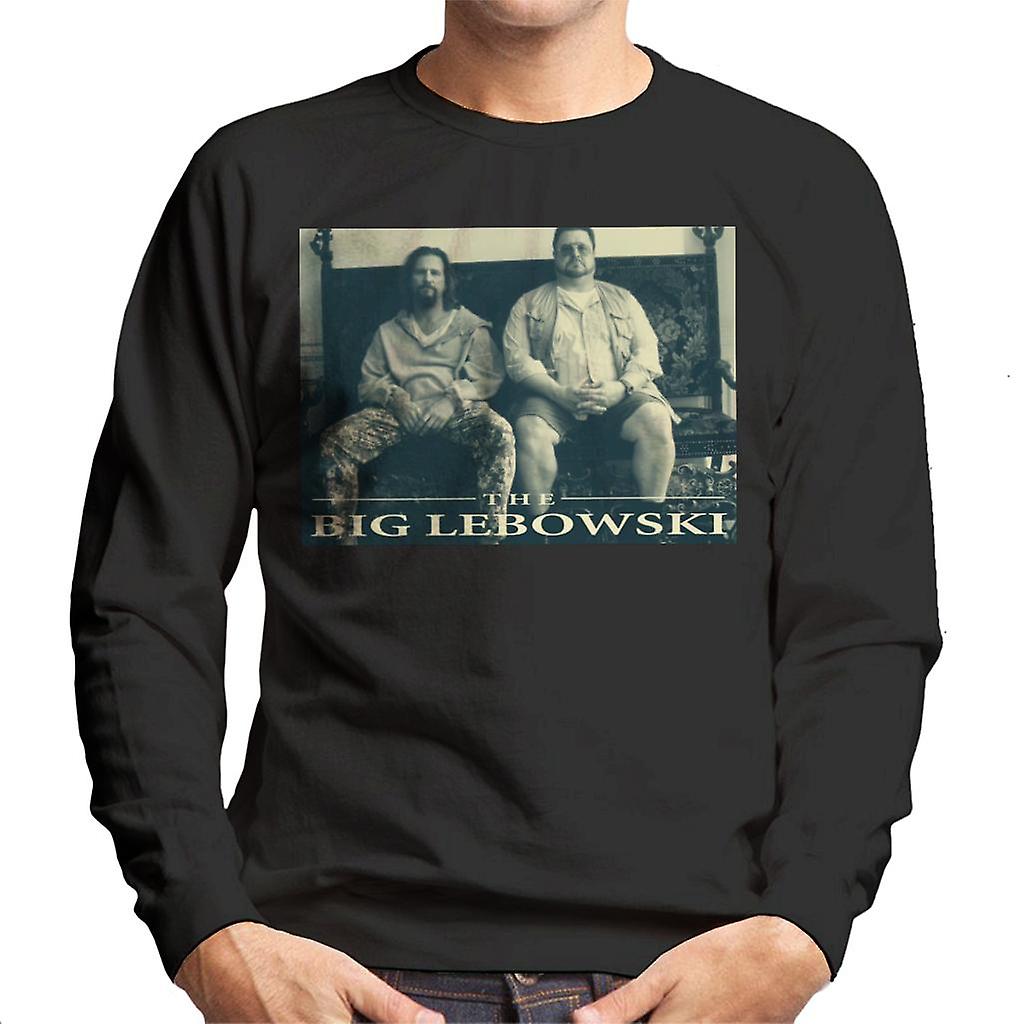 The Big Lebowski The Dude And Walter Sofa Men's Sweatshirt