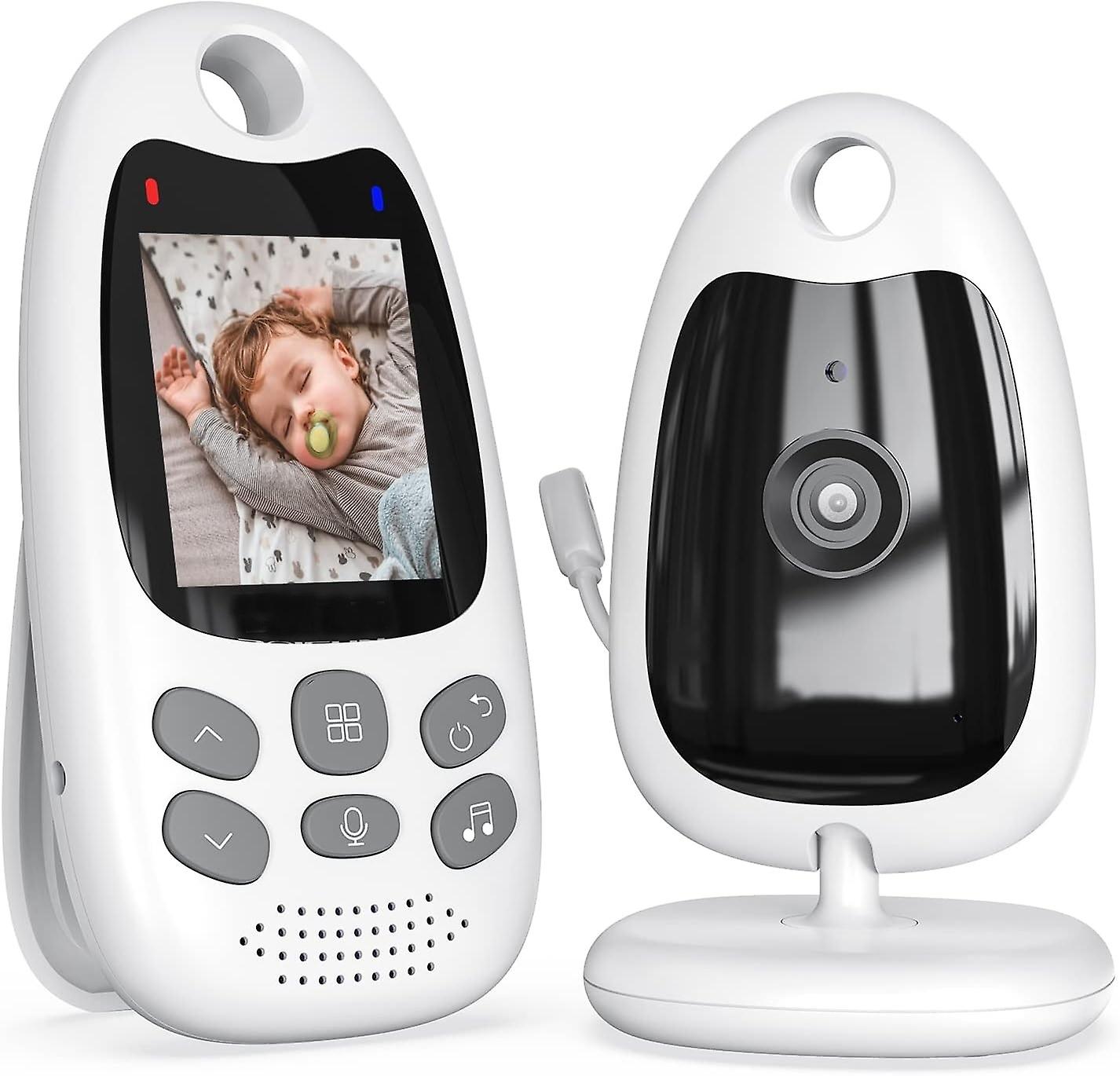جهاز مراقبة الطفل مع الكاميرا ، شاشة 2 بوصة محمولة 2.4 جيجا هرتز لاسلكية مع رؤية ليلية ، وضع VOX