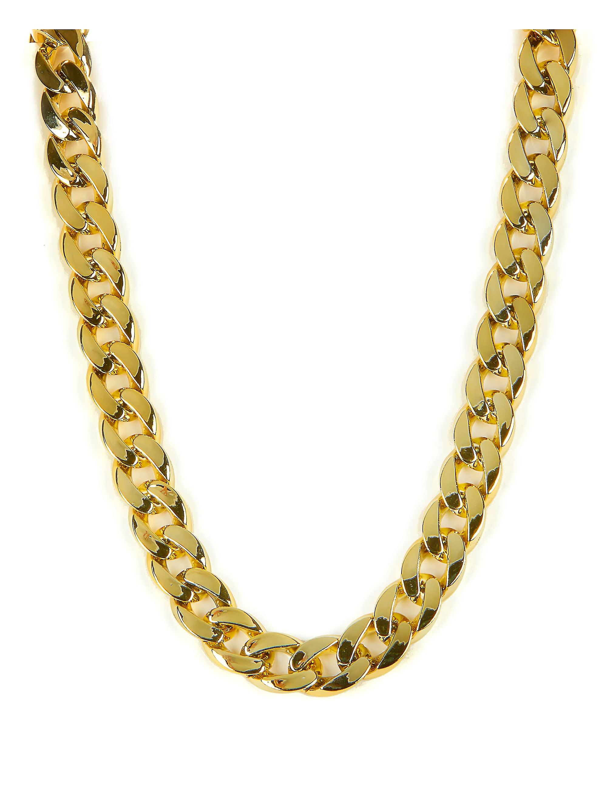 成人金光闪闪 bling 链子