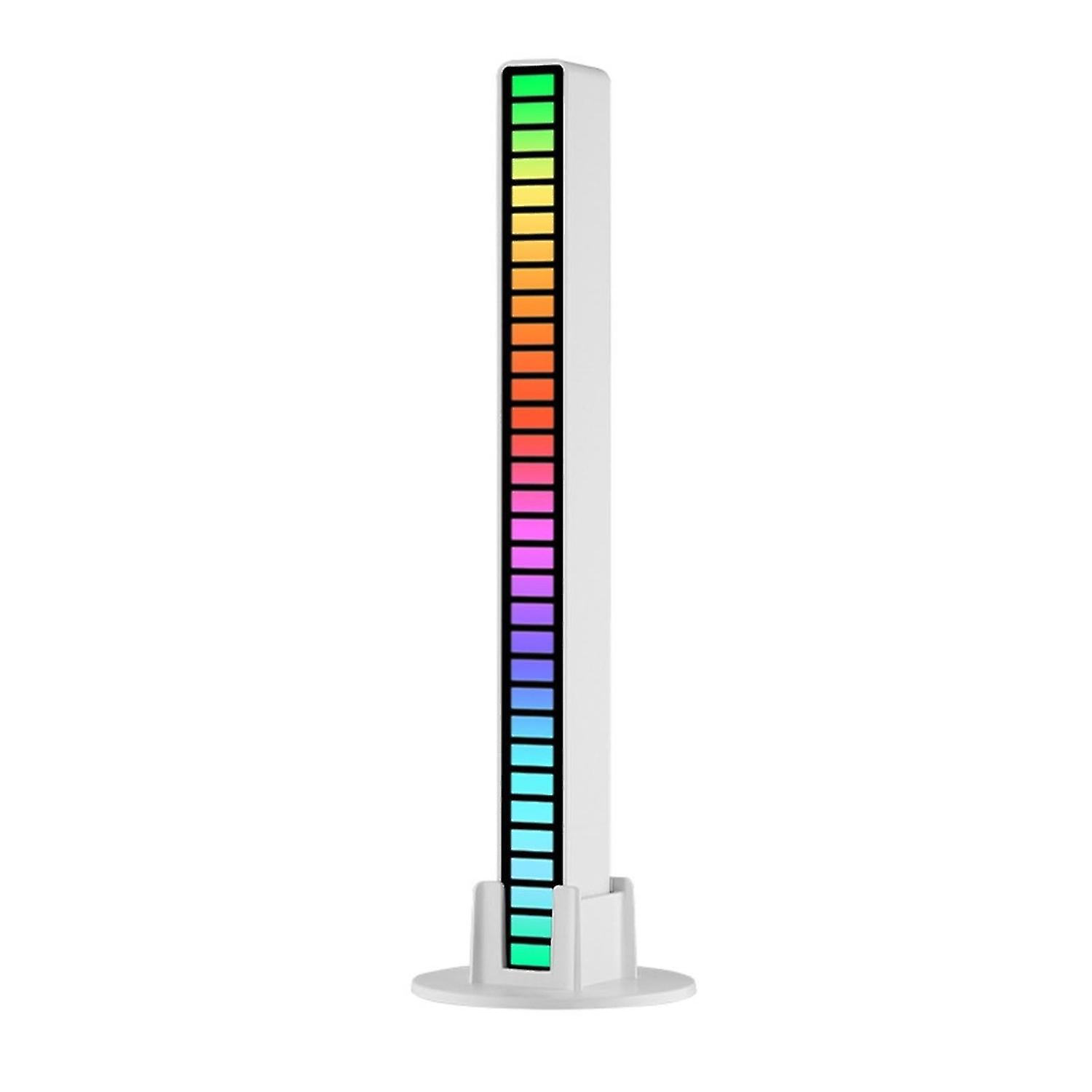 التحكم في الصوت 18 لونا بيك اب مصباح LED RGB صوت تنشيط الموسيقى المحيطة SPEAKER الملحقات