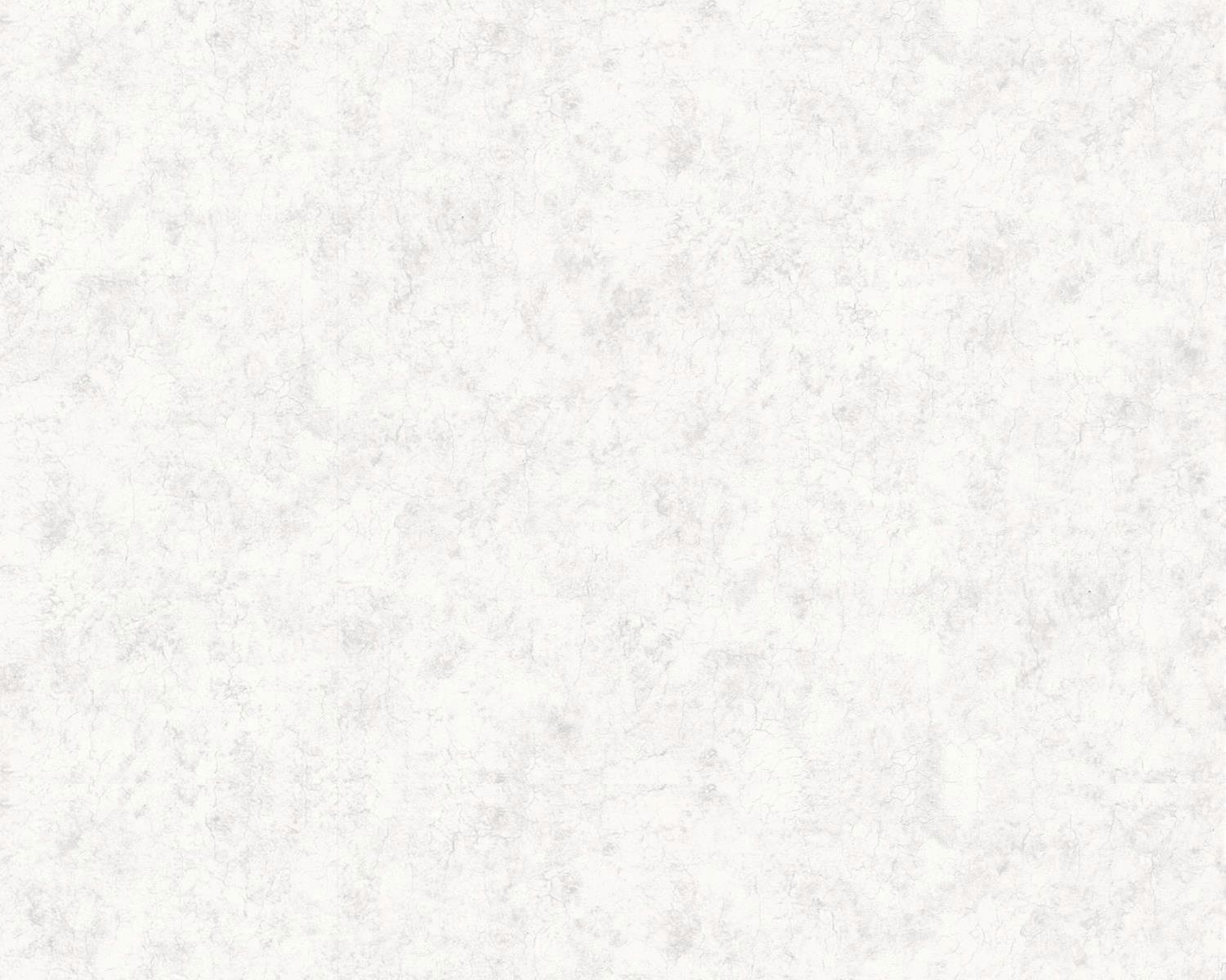 Plaster look non-woven wallpaper wall EDEM 807DN40 hot embossed slightly textured with decorative render look matt white light grey