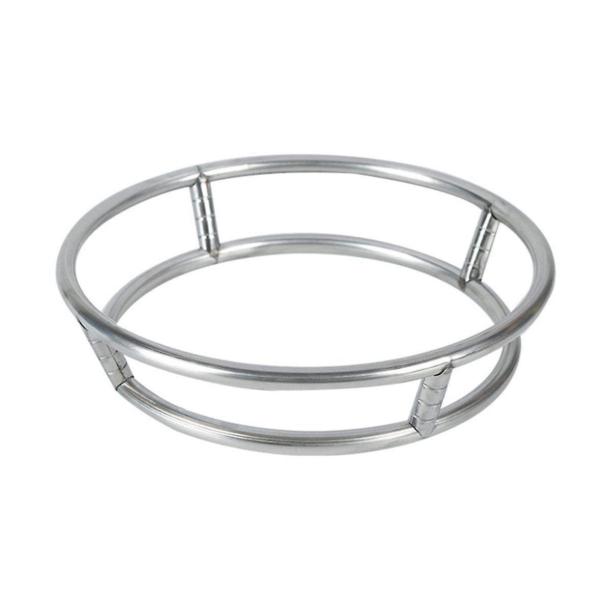 Wok Stainless Steel Wok Ring Pot Rack Burner Grate Replacement Wire Insulated Pot Mat Stand for Kit