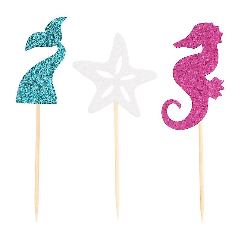 24pcs Cake Insert Ornaments