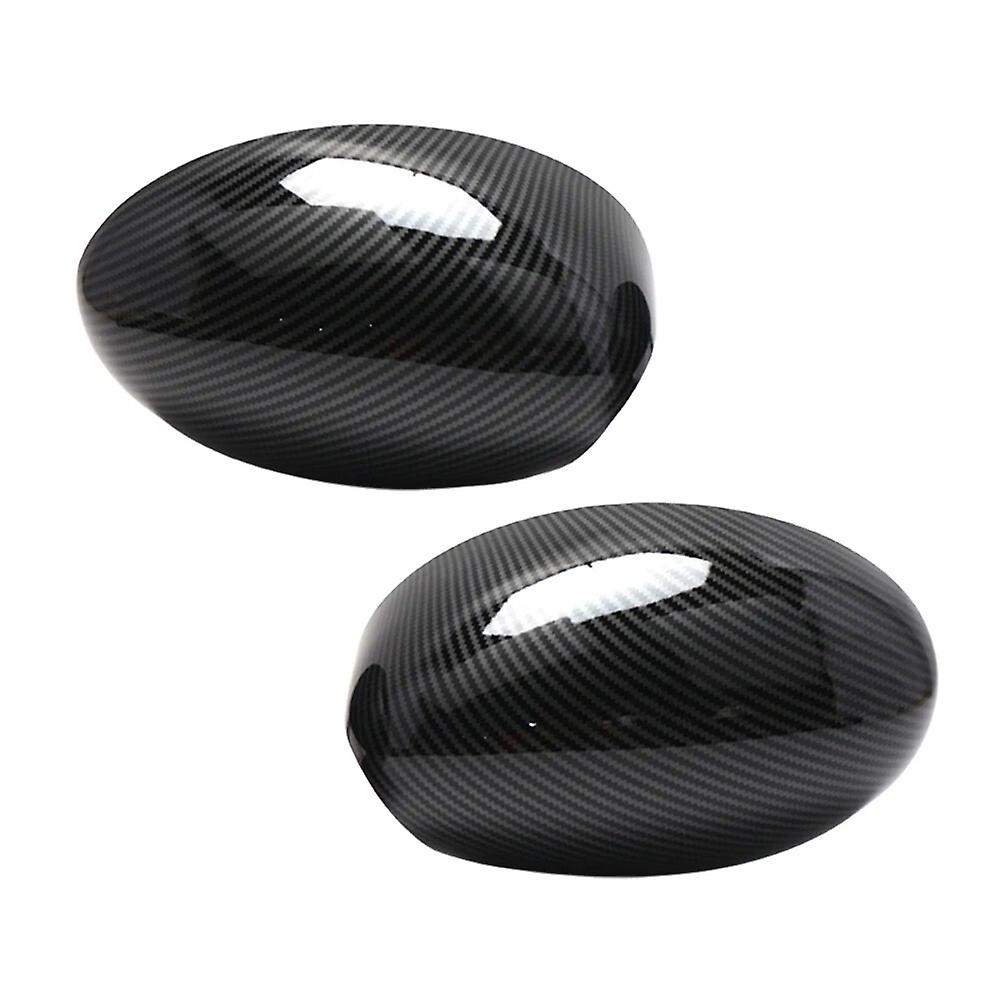 2pcs Rearview Mirror Coverside Wing Mirror Cover Cap Replacement Car Accessories For Mini Cooper R Series R50 R53 R52 2000-2008