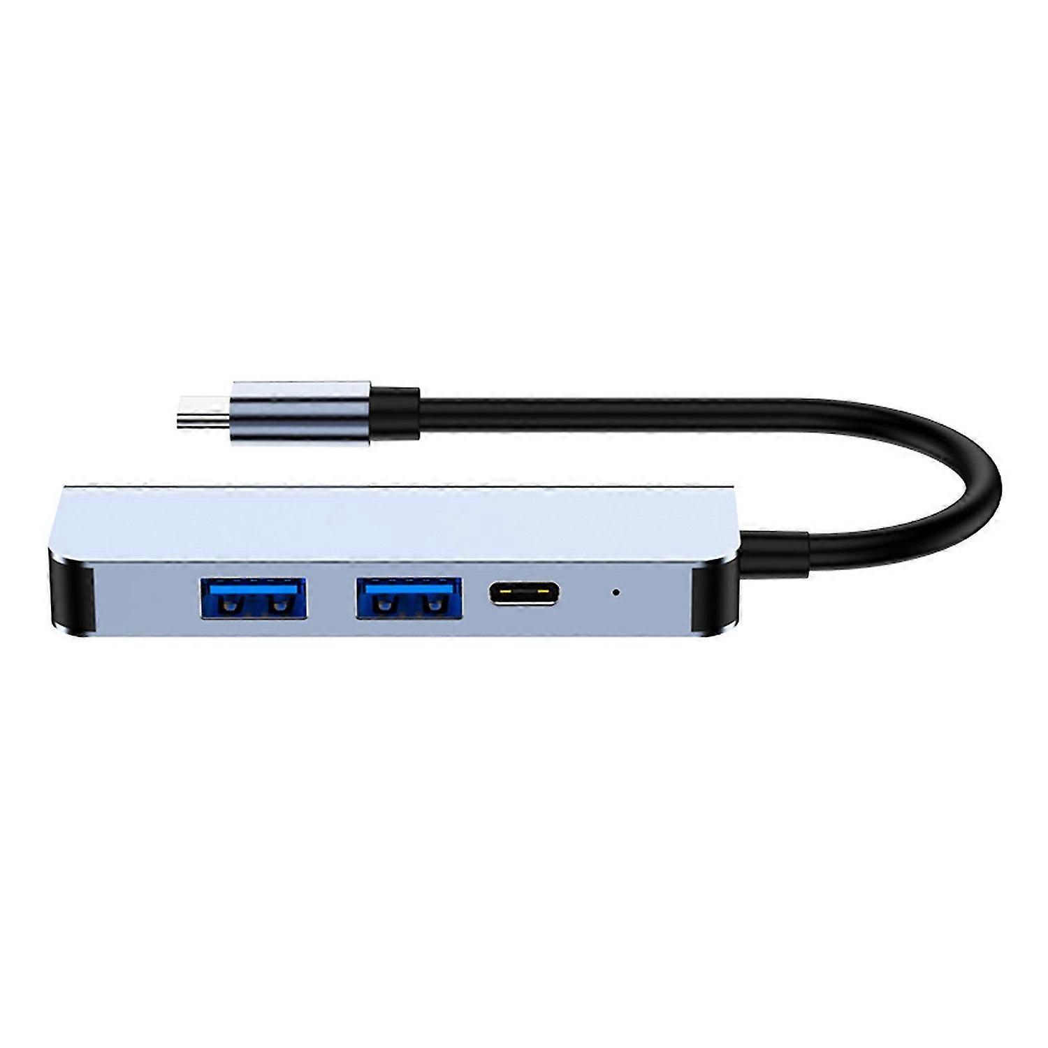 Data Hub Stable Output Plug And Play Driver-free Multifunctional Fast Transfer Compact 4-in-1 USB Ty