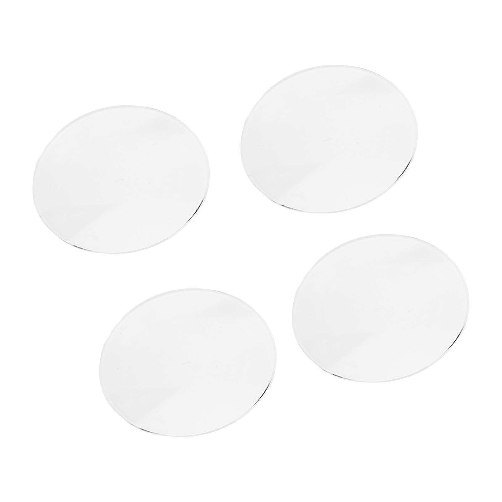 4 قطع 28 مم -29.5 مم قبة واحدة الياقوت ووتش كريستال زجاج استبدال قطع غيار أداة إصلاح