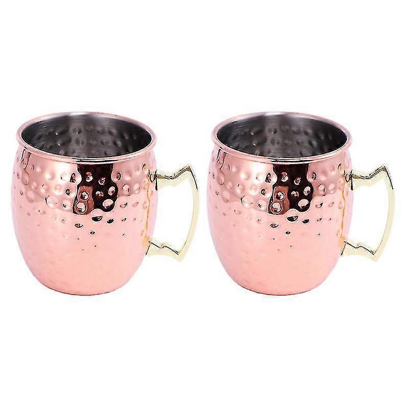 2pcs Kitchen Tableware,Durable Stainless Steel Cup