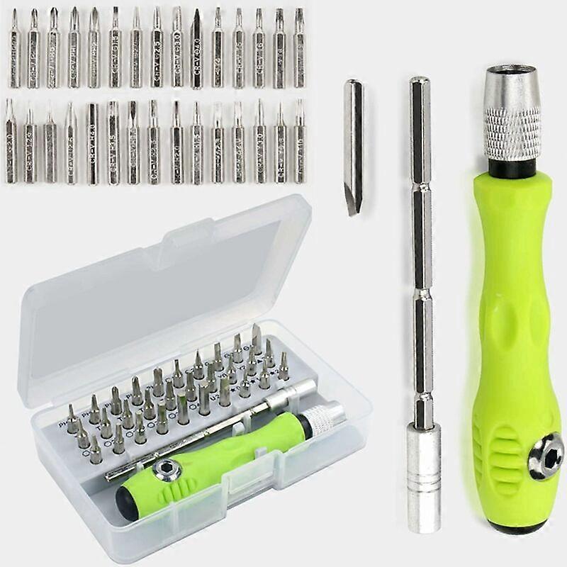 32 in 1 Magnetic Ratchet Screwdriver Set, with 32 Screwdriver Bits, Multi-function Screwdriver, Multi-function Repair Tool.