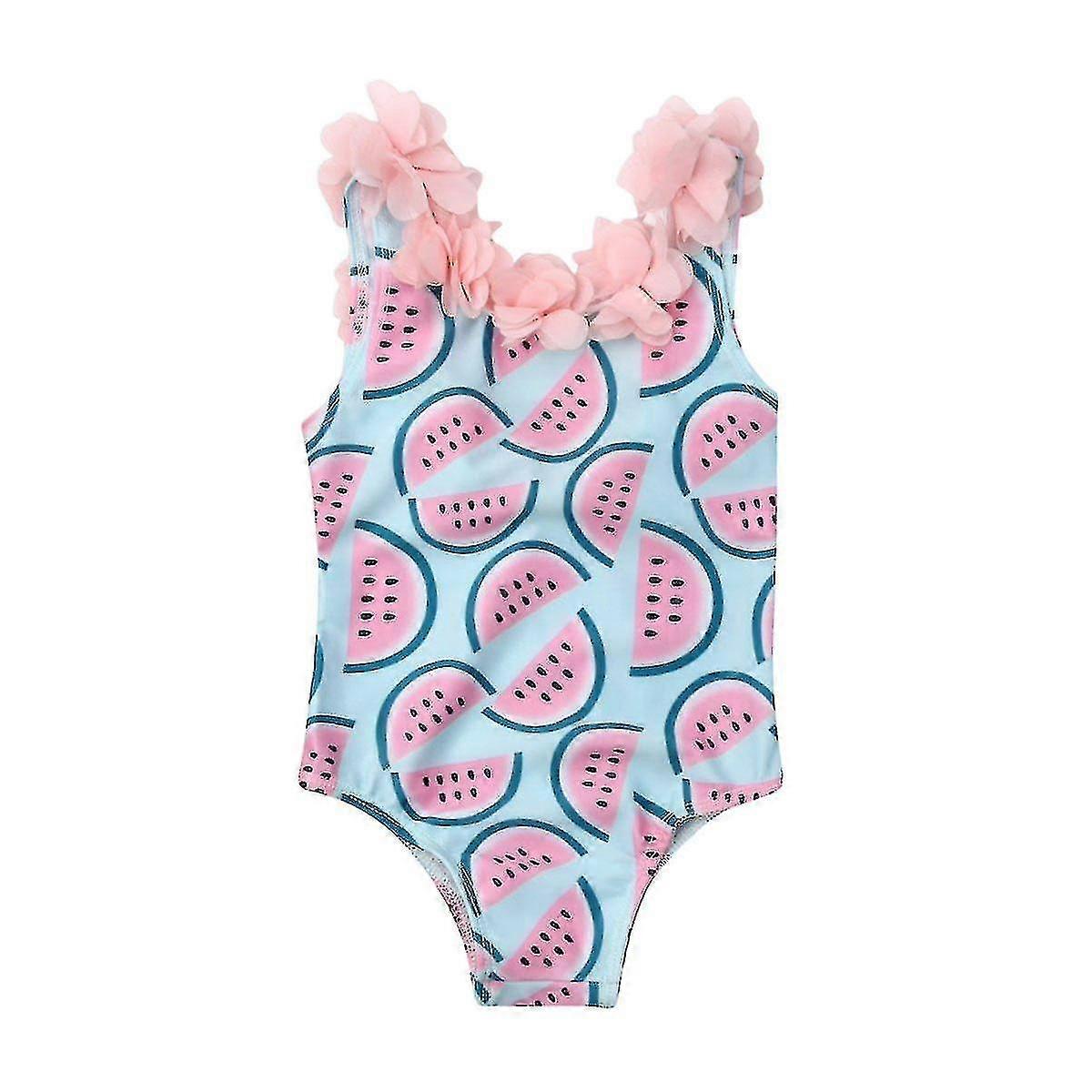 KINCJON Maillot de bain pastèque bébé, maillot de bain bikini body