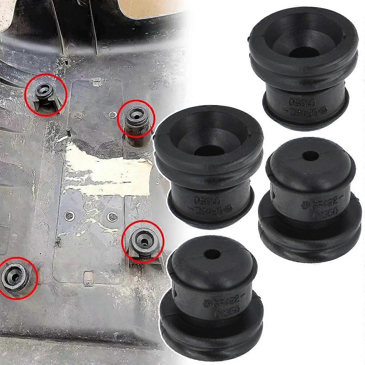 4X Per Toyota Corolla Vios Yaris Levin Coperchio Superiore Motore Trim Passacavo in Gomma Supporto Bush Buffer Sleeve Pad Cuscino GF49201350 FN9U2483