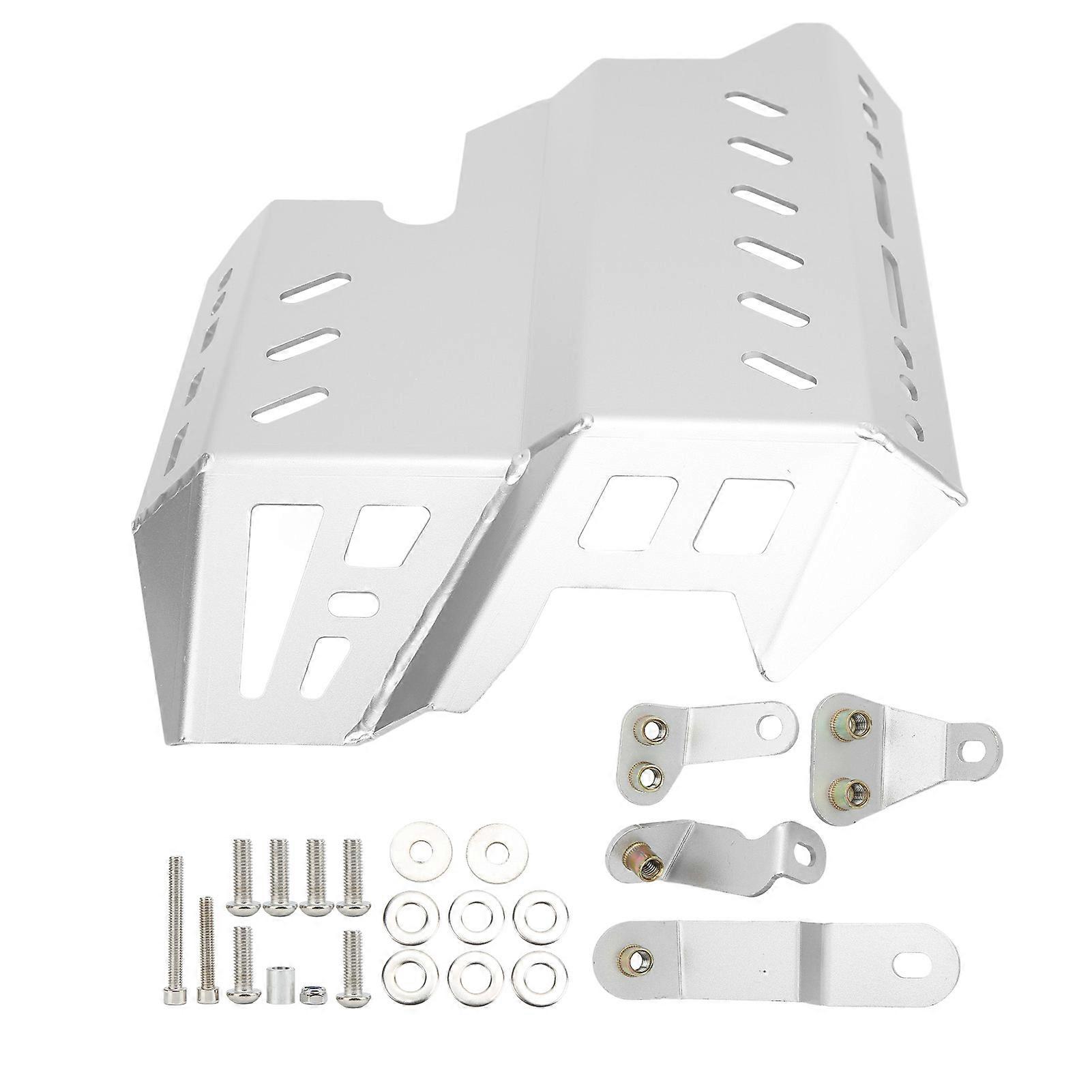 Motorcycle Engine Under Guard Protection Carbon Steel Replacement for CB500X CB400X 20192021Silver E2U112