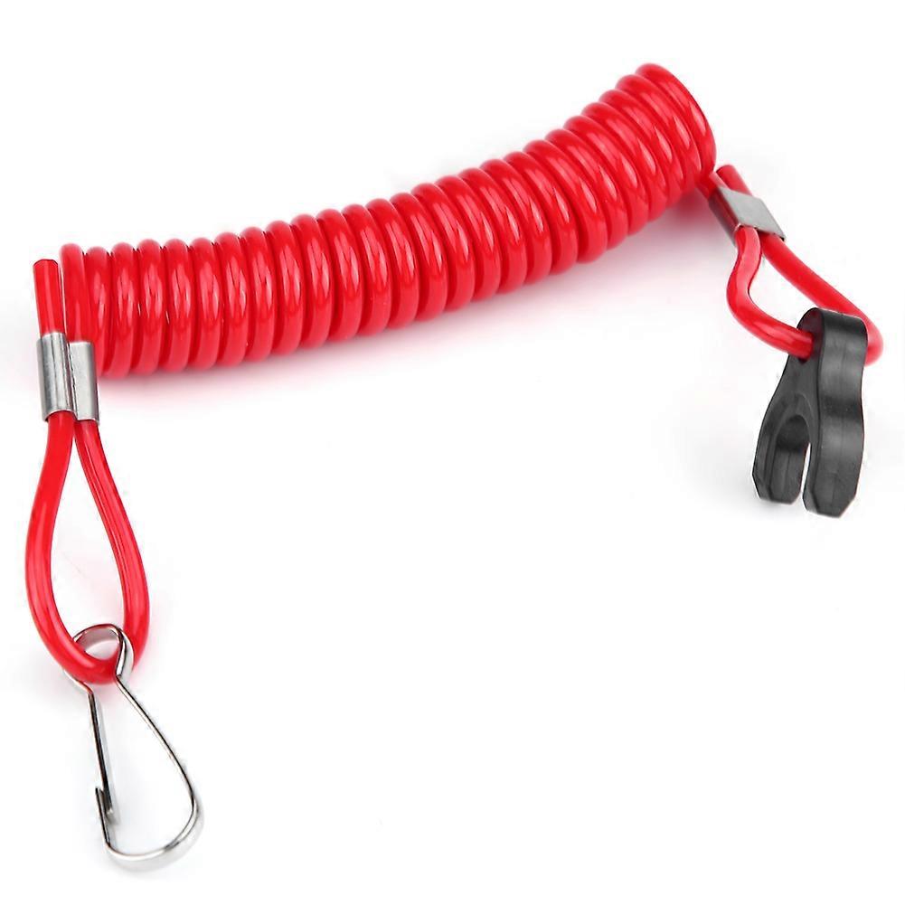 Outboard Engine Ignition Emergency Kill Stop Switch Safety Tether Lanyard for Tohatsu