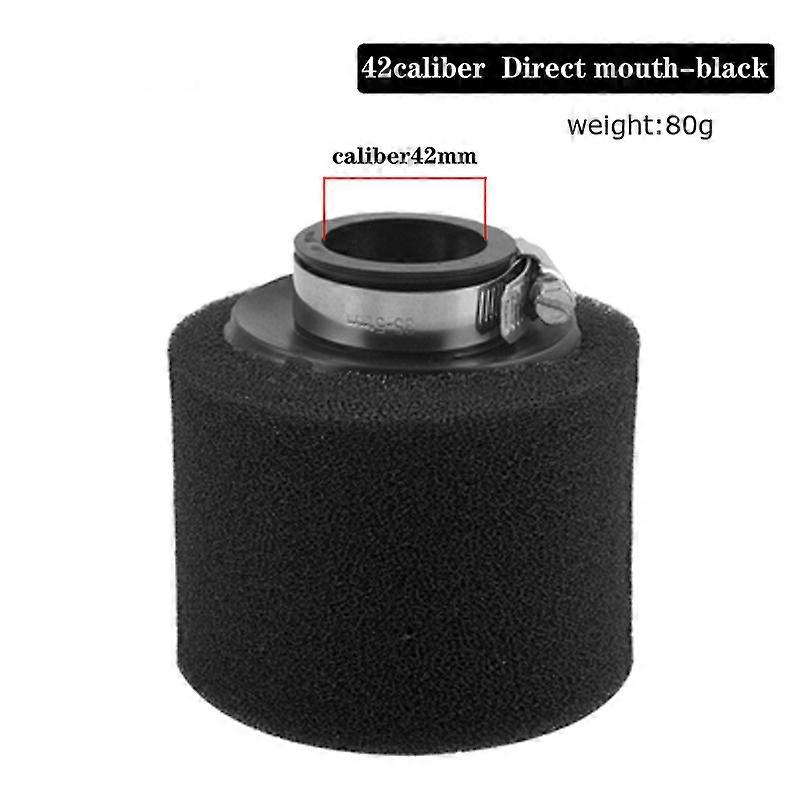 35 מ"מ 38 מ"מ 42 מ"מ 45 מ"מ 48 מ"מ 50 מ"מ סטרייט וכיפוף מרפק צוואר קצף מסנן אוויר מנקה ספוג קטנוע מחזור אופני בור עפר