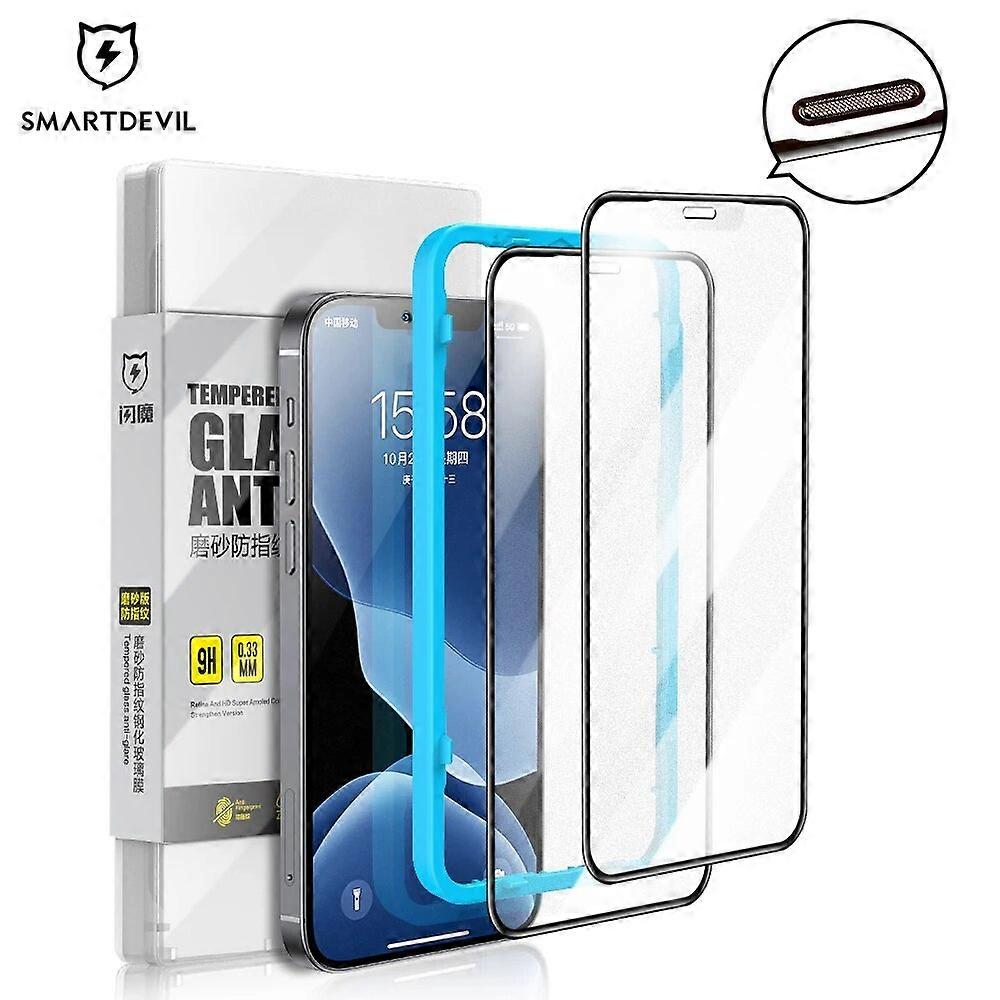 Dust Proof Screen Protector For Iphone 12 11 Pro Max X Xs Xr Glass Matte For Iphone 7 8 Plus Se 2020 6 6s Full Cover