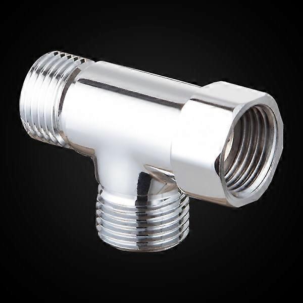 Solid Brass G1/2" 3-Way Changeover Valve with Tee for Corn