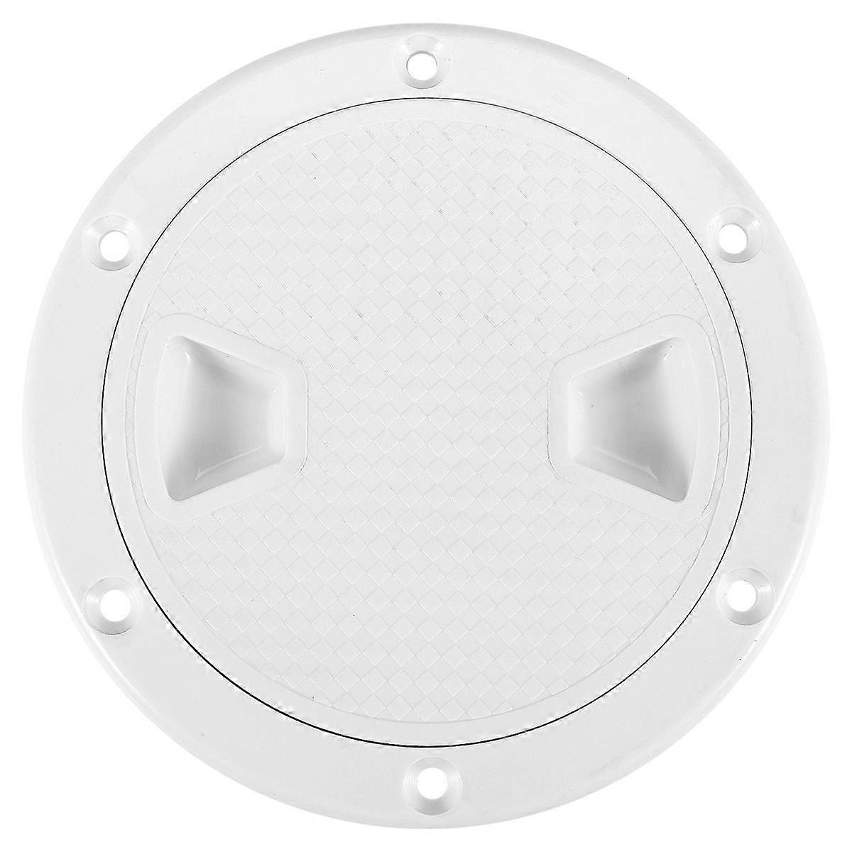 Circular Non Inspection Hatch-Boat Hatch Deck Plate with Detachable Cover for RV Marine Boat Kayaks