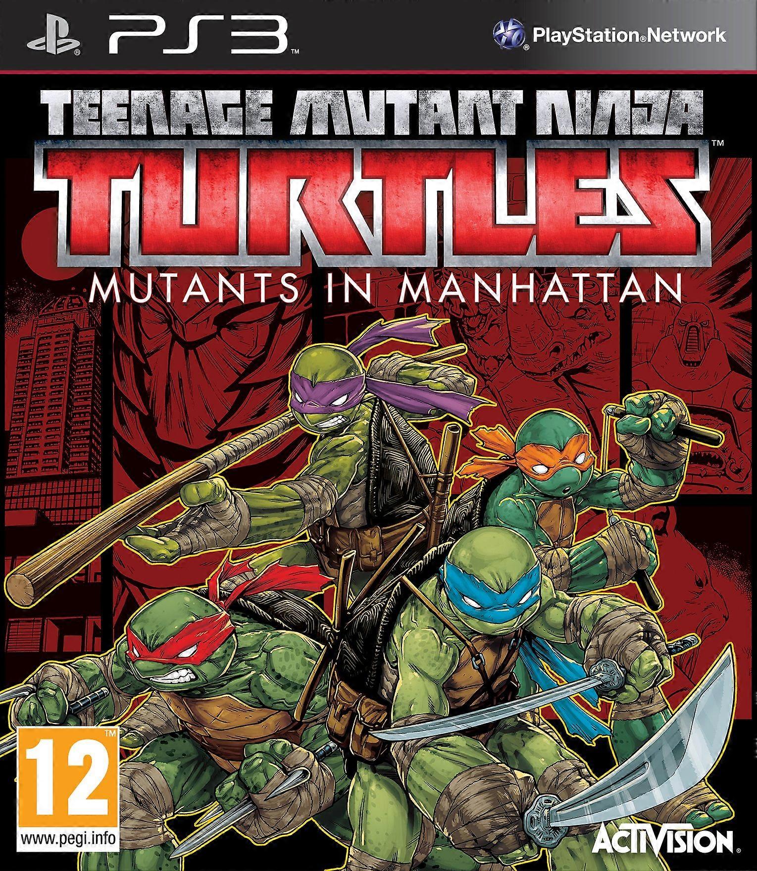 Teenage Mutant Ninja Turtles Mutants in Manhattan (PS3) - New & Sealed