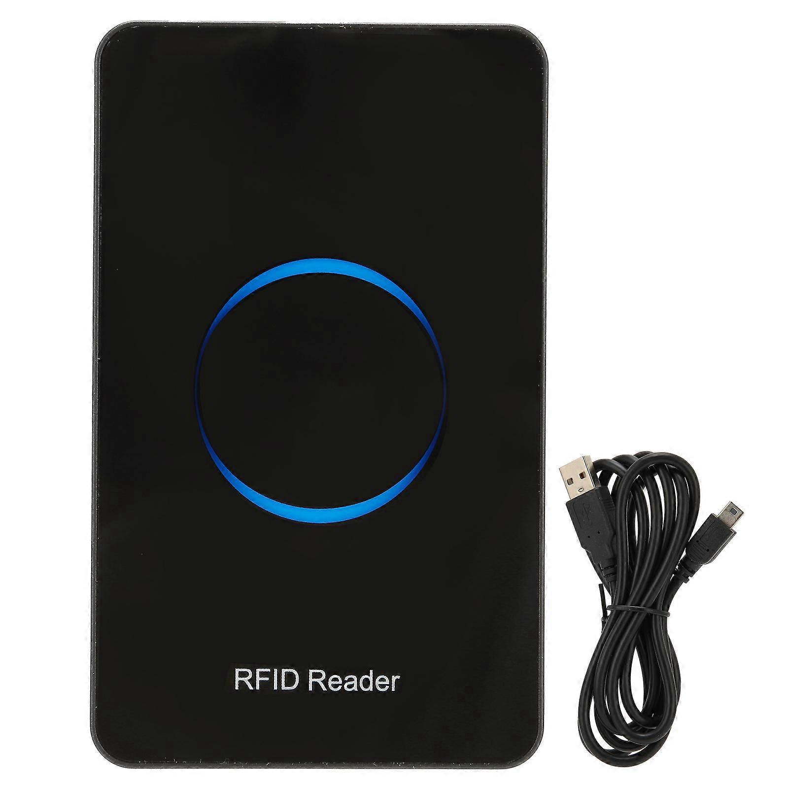 Annadue Lettore di Schede RFID USB W81, Lettore di Schede Smart ID 125Khz/ 134,2Khz, Sensore di Prossimità Senza, Supporto per XP/CE/7/10/LIUNX/ VistaAndroid