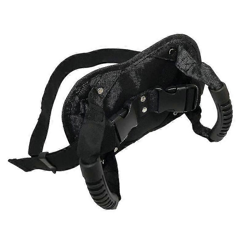 Motorcycle Back Safety Armrest, Passenger Grip Grab Handle Non-slip Strap Belt Protection