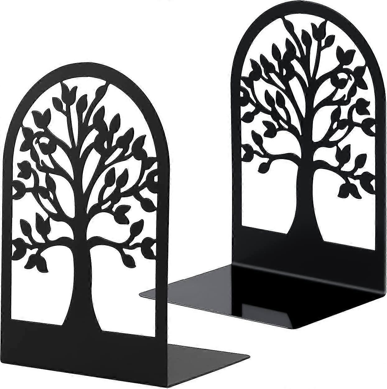 نهايات الكتب المعدنية للكتب ، المكتب ، المدارس والمنازل فواصل الكتب ، الأقراص المضغوطة ، حاملات الملفات المكتبية (1 زوج)