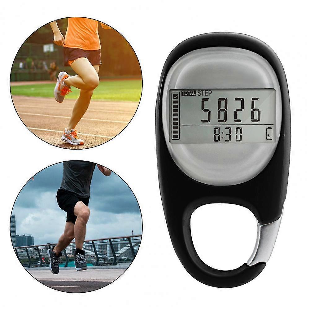 50% Off-3D Digital Simple Walking Distance Clip On Pedometer Step Counter With Clip