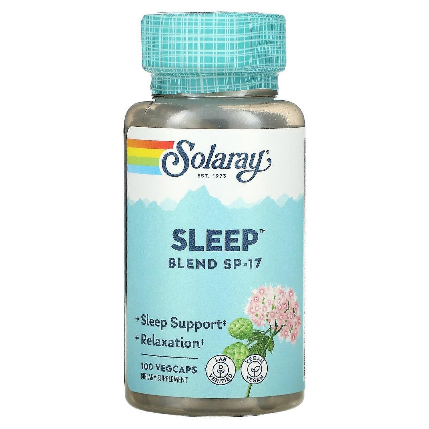 Solaray, Sleep Blend SP-17, 100 VegCaps