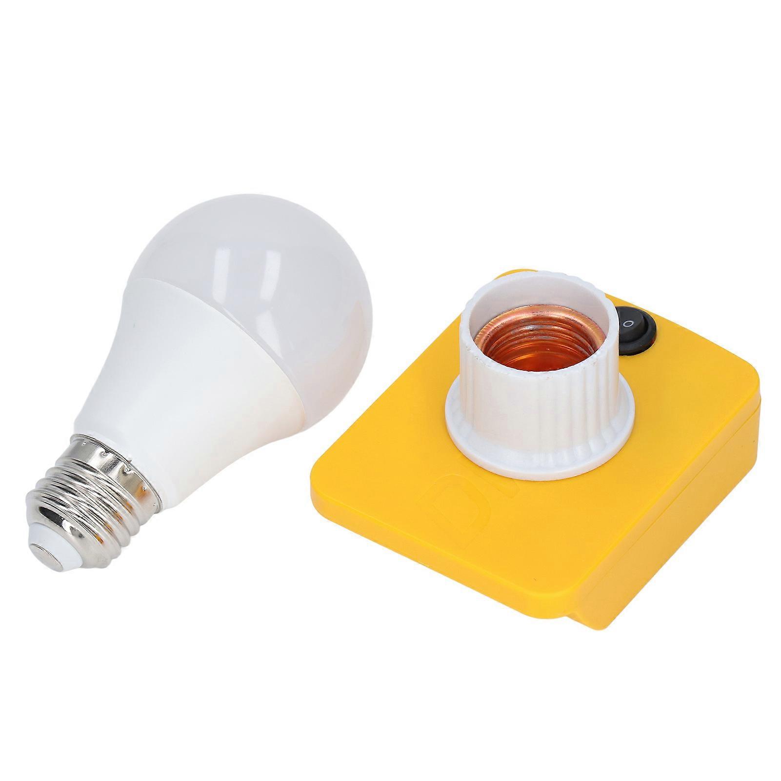 Portable Bulb Lamp Anti Slip PC 7W LED Work Light for DCB Series 18V 20V Lithium Battery 12?60V