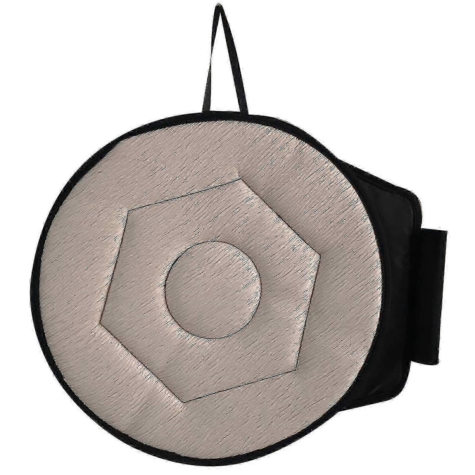 360 Degree Rotate Swiveling Car Seat Cushion Easy In Out Soft Seat Pad