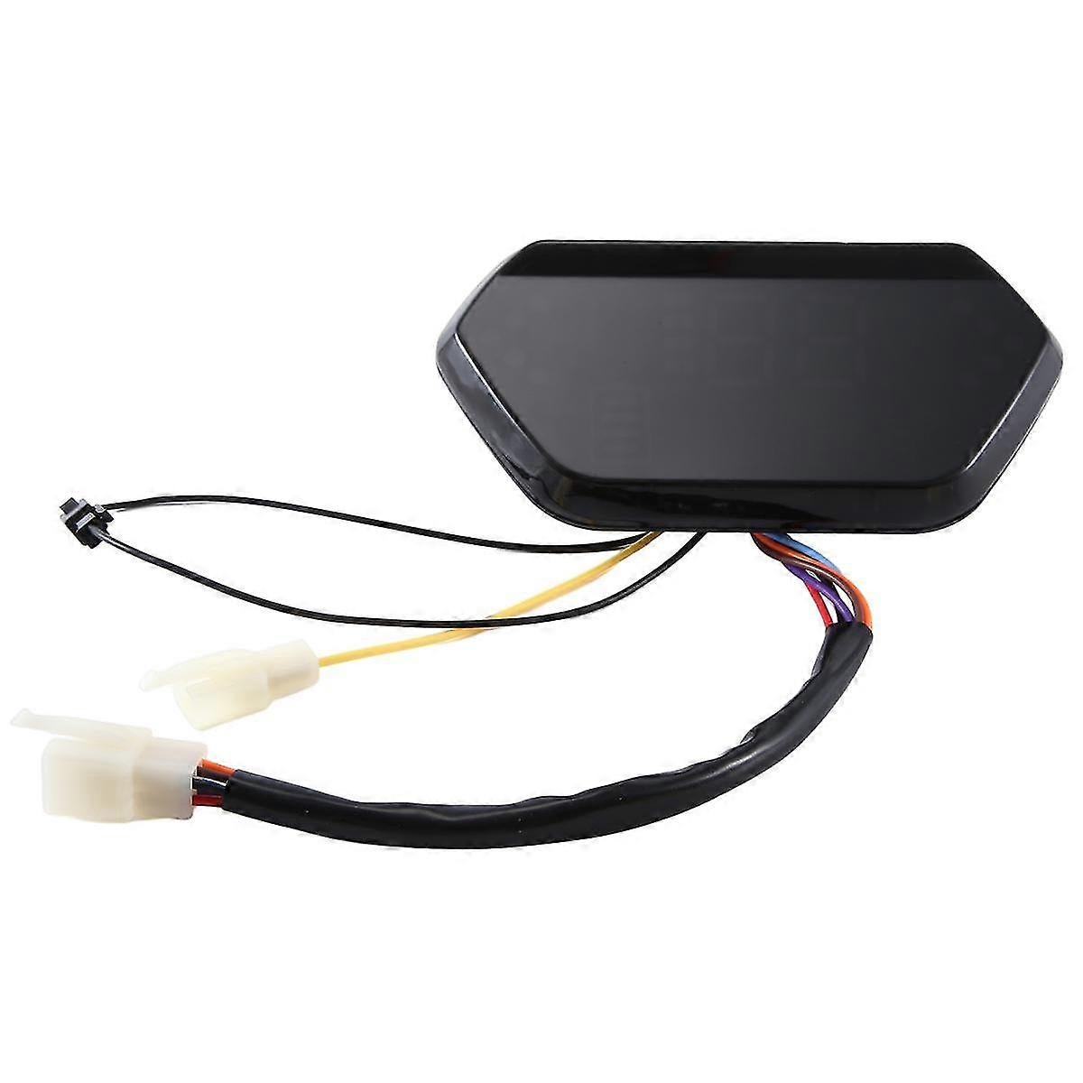 Electric Bicycle 36v 48v 60v 72v Lcd Display With Speed Meter And Battery Status Indicator Function