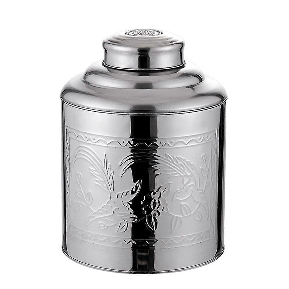 الفولاذ المقاوم للصدأ ختم علبة الشاي العملية جرة الشاي ختم حاوية الطعام