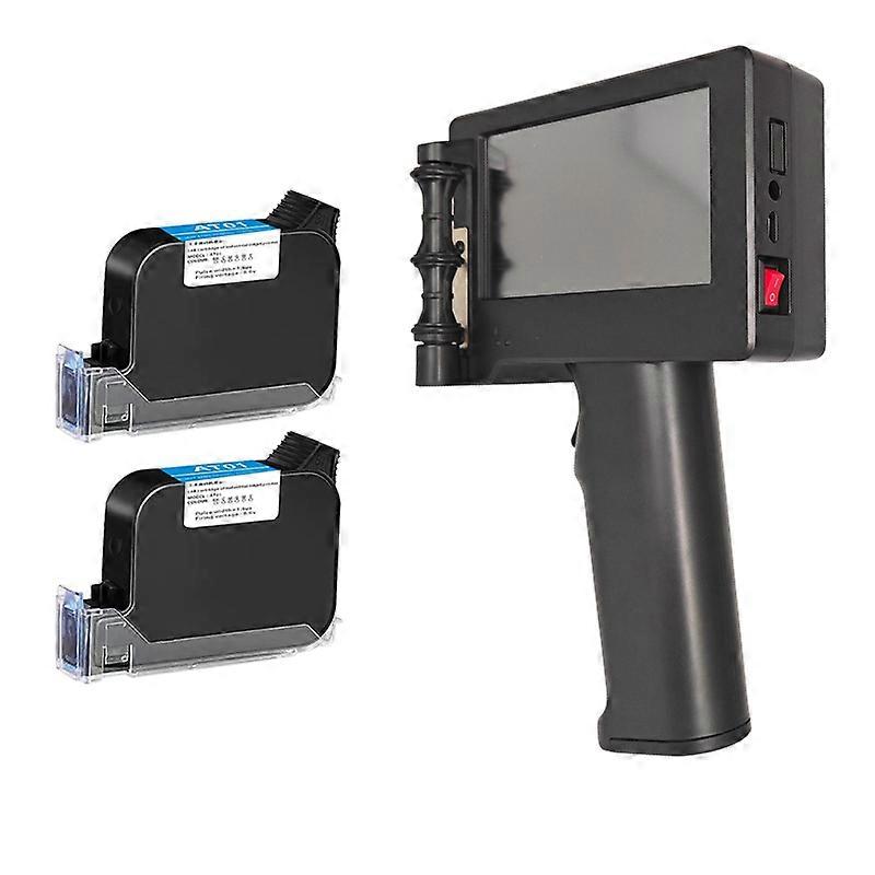 25.4mm Portable Handheld Inkjet Printer Production Date Barcode Label Coding Machine Batch Number No encryption inkjet printer