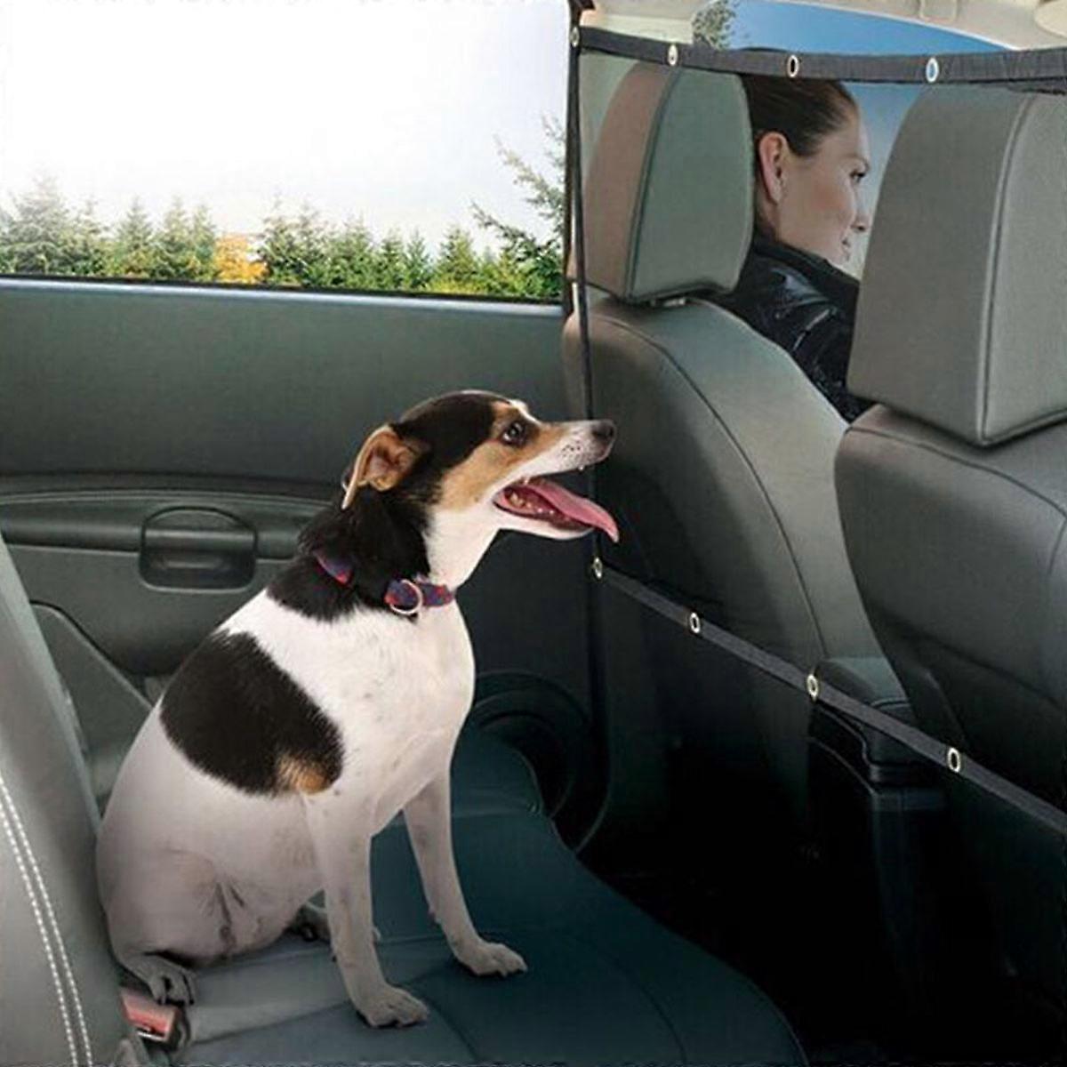 Durable Universal Pet Dog Net Car Safety Dog Barrier Mesh Protector