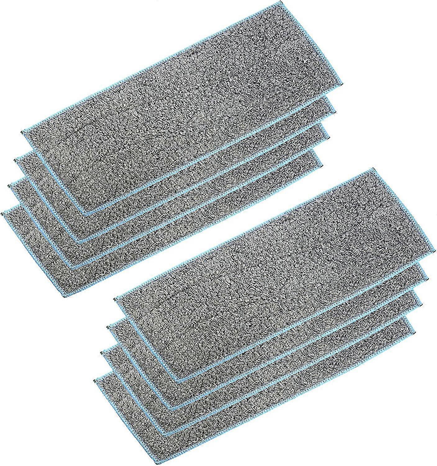 8 Pack Washable And Reusable Wet Mop Pads For Irobot Braava Jet M6 (6110) (6012) (6112) Ultimate Robot Mop