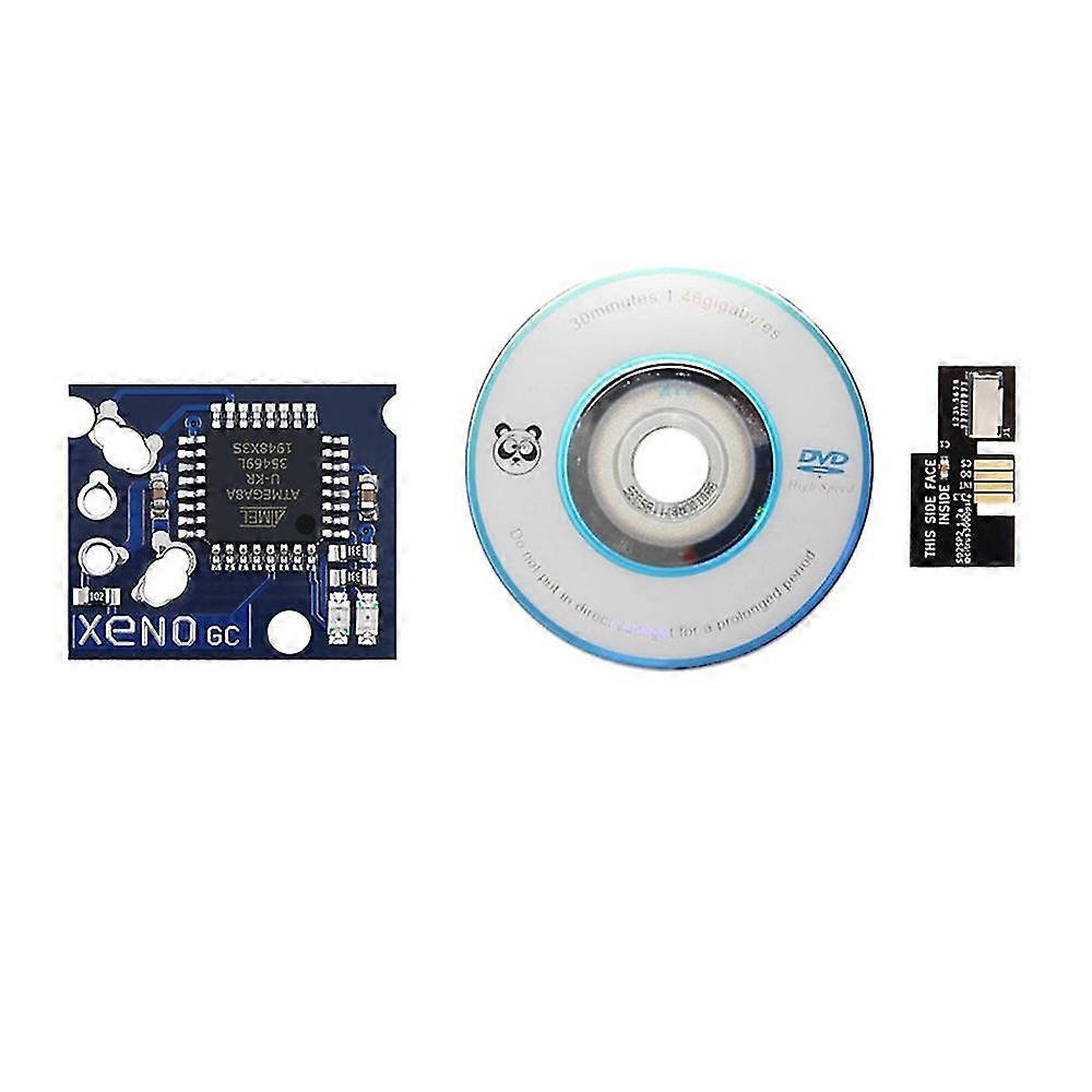 Sd2sp2 Adapter Replacement -sd Card Reader + Mini Disc Dvd +xeno Chip For ,pal-black-xeno