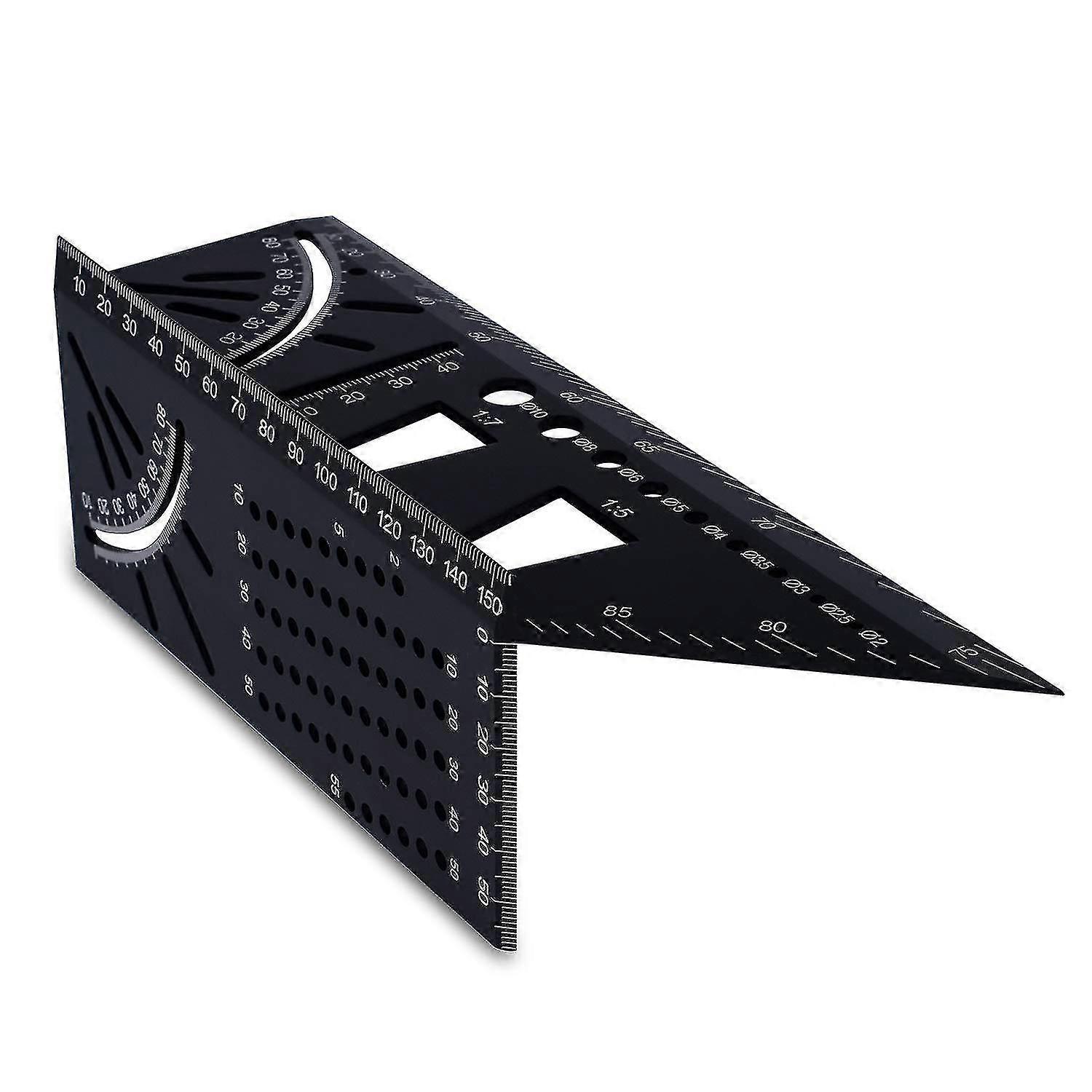 Aluminum Alloy 3d Mitre Angle , 45/90angle Measuring Square Ruler, T Shape Woodworking Ruler For Carpenter