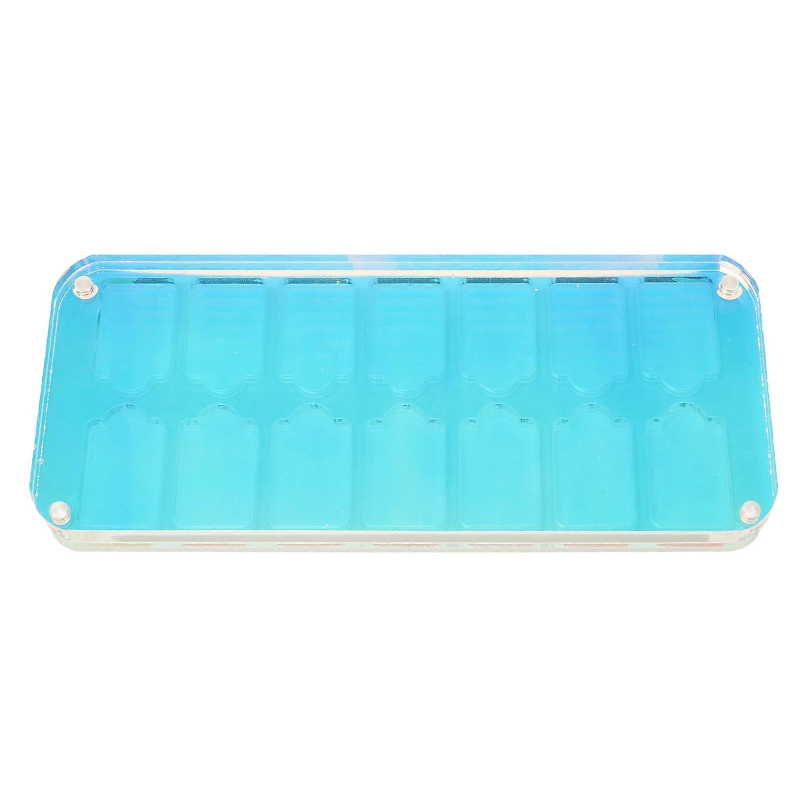 Game Card Case Transparent Acrylic Game Storage Box with 14 Slots for Switch for Lite Camo Card Box