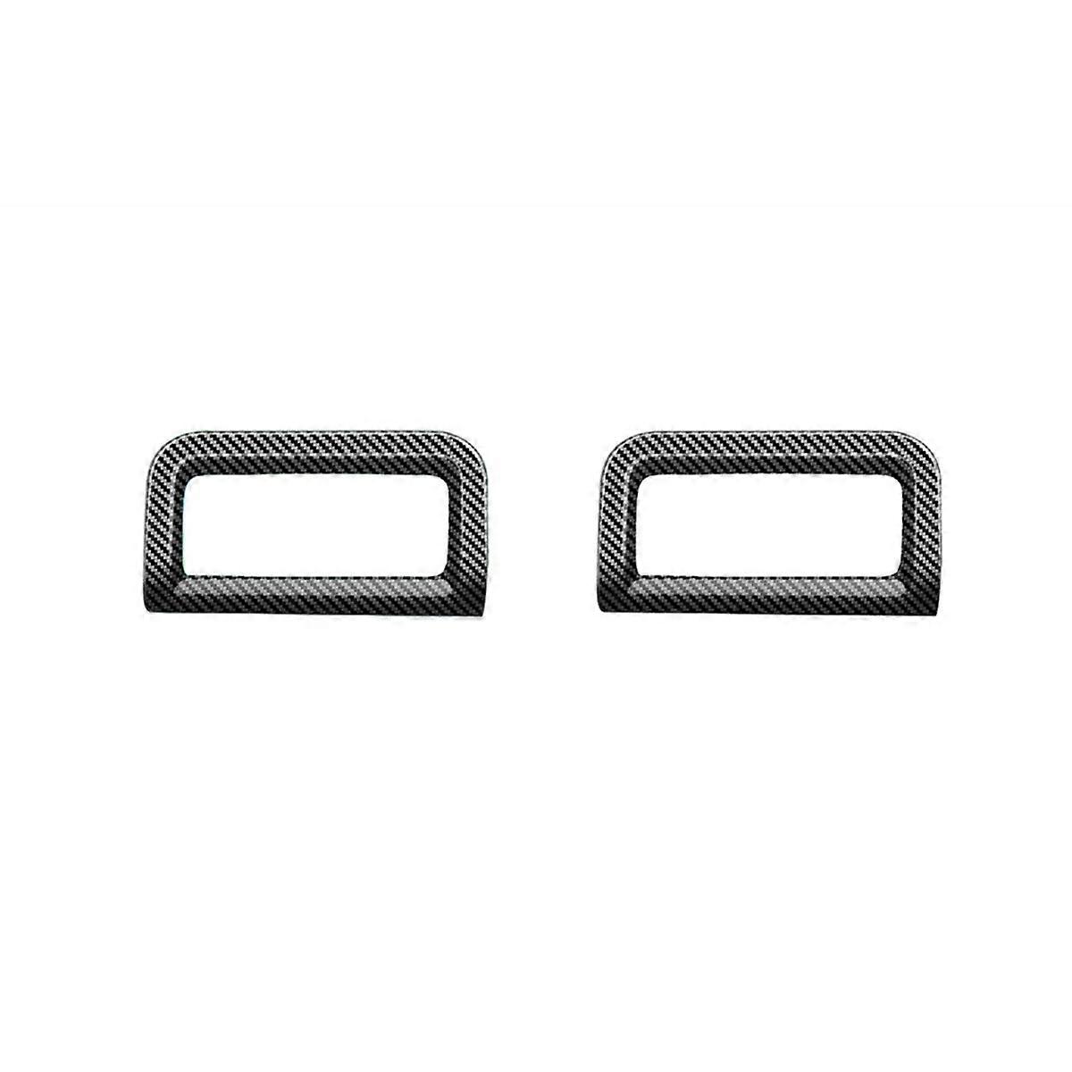 Car Dashboard A/C Air Outlet Trim Frame for N-BOX 2024 Air Conditioner Air Outlet Cover Carbon Fibe