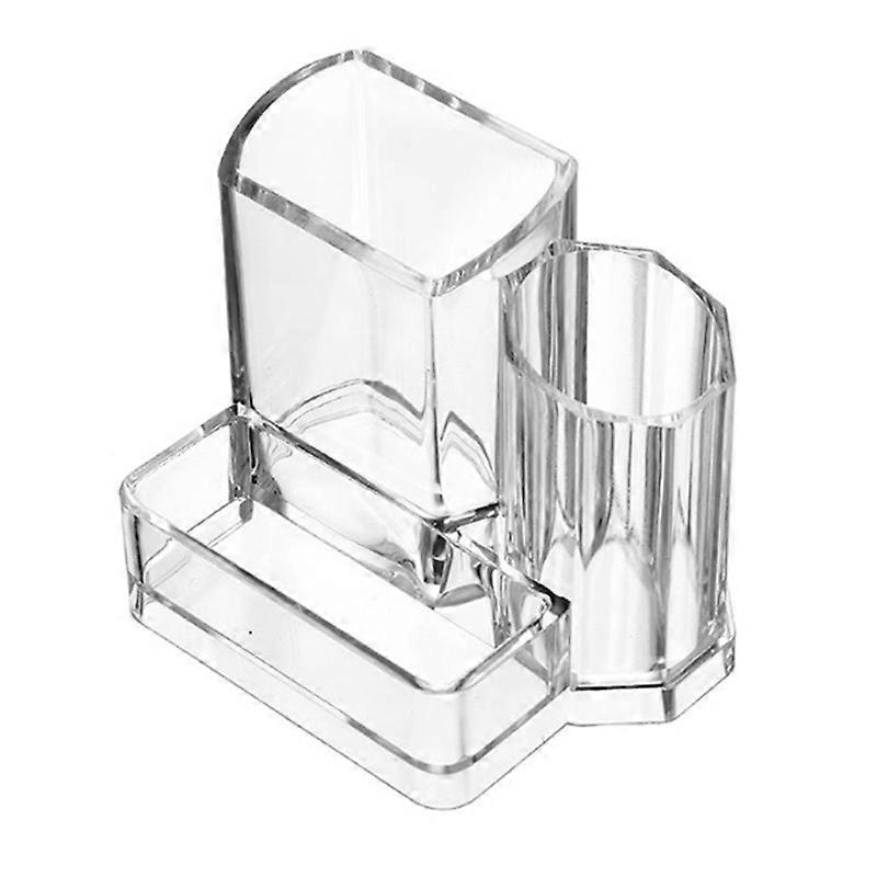 Irregular Compartments Cosmetic Brush Container