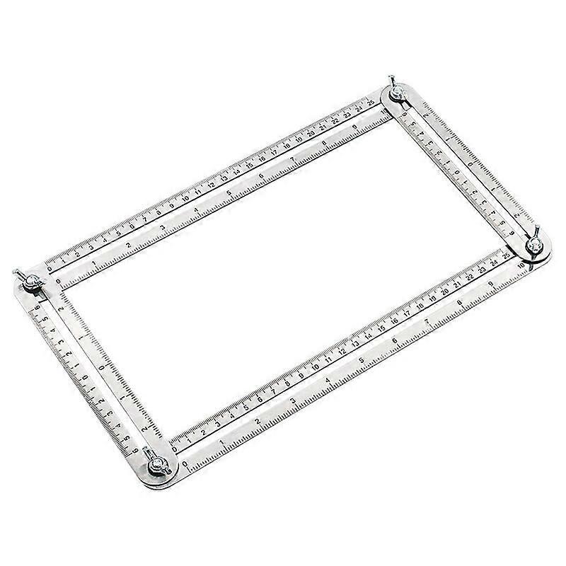Measuring ruler Multi-angle ruler Angle template Premium template Tool Ruler Angle template Angle Measuring tool Protractor Template Tool Adjustable r