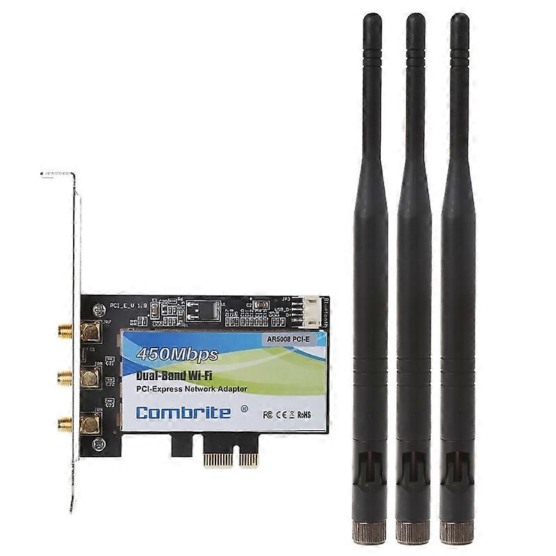 PCI-E Wireless Network Card 300Mbps Dual Frequency Wireless Network Card Wifi